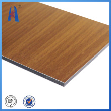 De Buena Calidad Panel de aluminio compuesto de madera para la venta